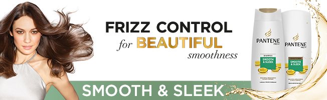 Smooth & sleek - Frizz control for beautiful smoothness